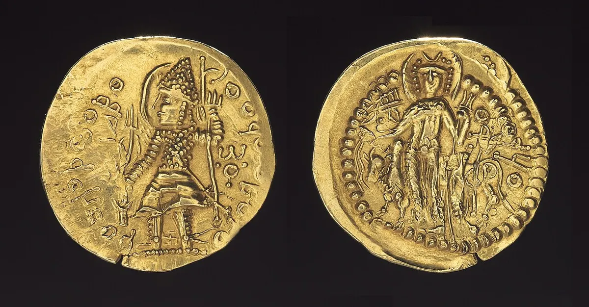 Pièces de monnaie empilées