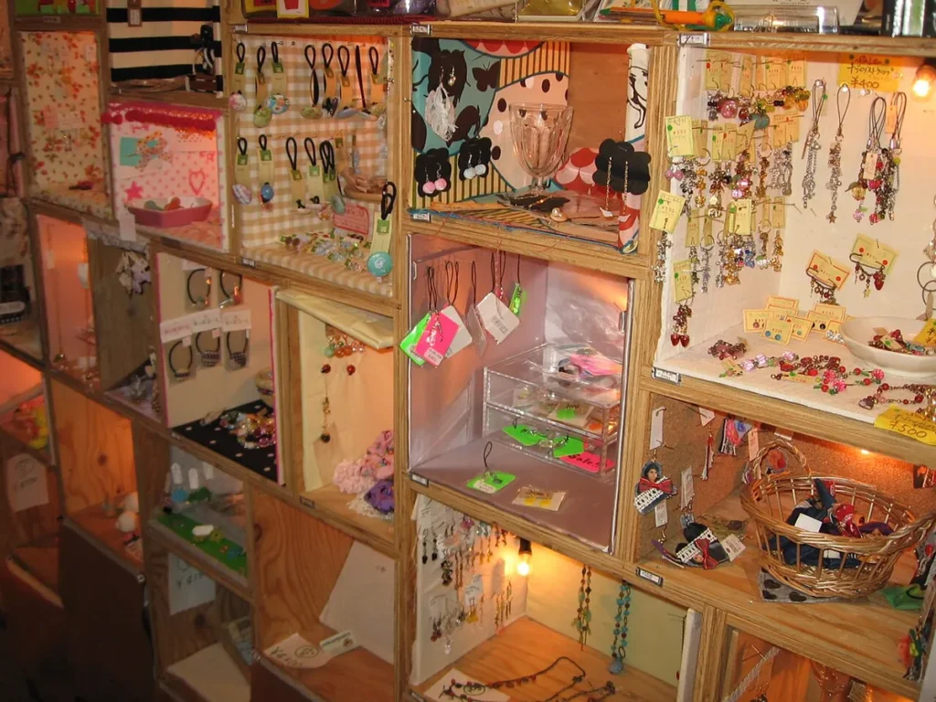 Vitrine d'une boutique de mode